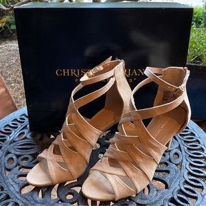Christian Siriano 9.5 Nude heels